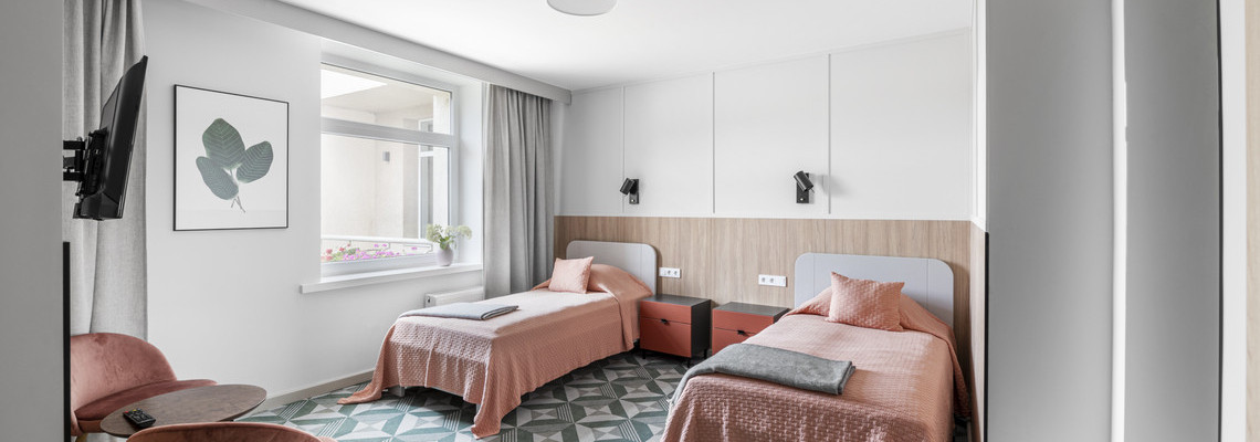 Standard two-room deluxe suite